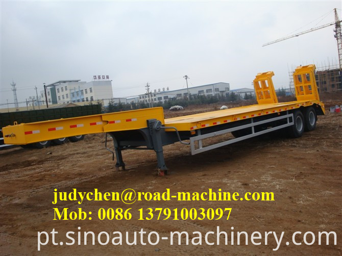 semi-reboque baixo low bed semi trailer